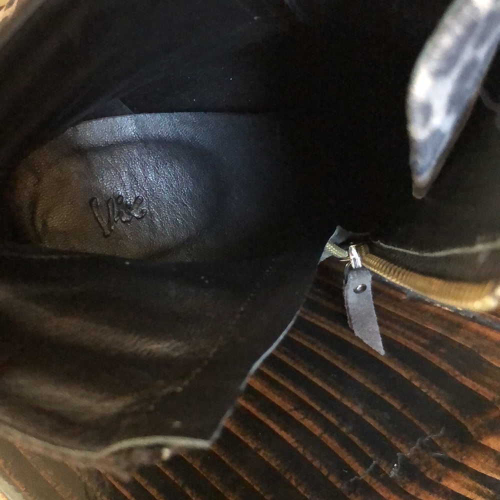 Made in Italy Vic Wedge Leather Sneakers - Picture 10 of 14